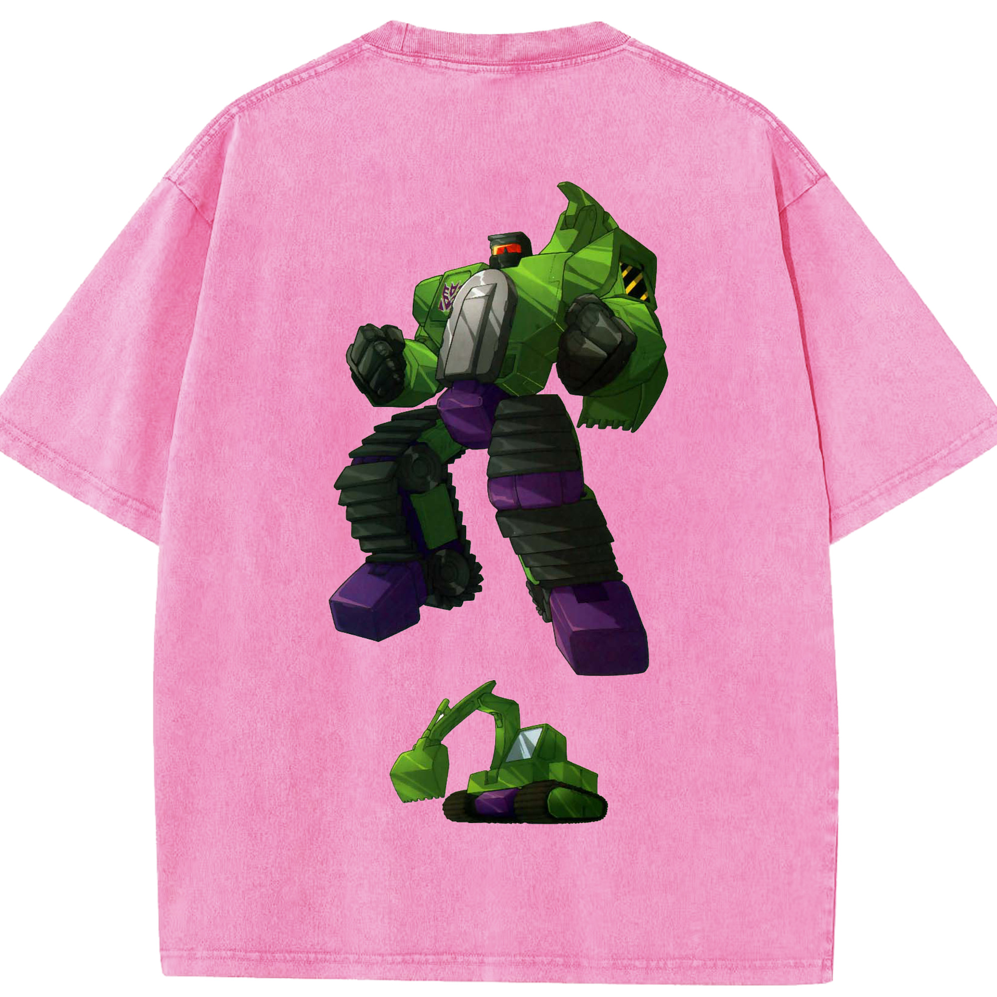 （画像用）  綿100% ヴィンテージ風 半袖Tシャツ（背面プリント）